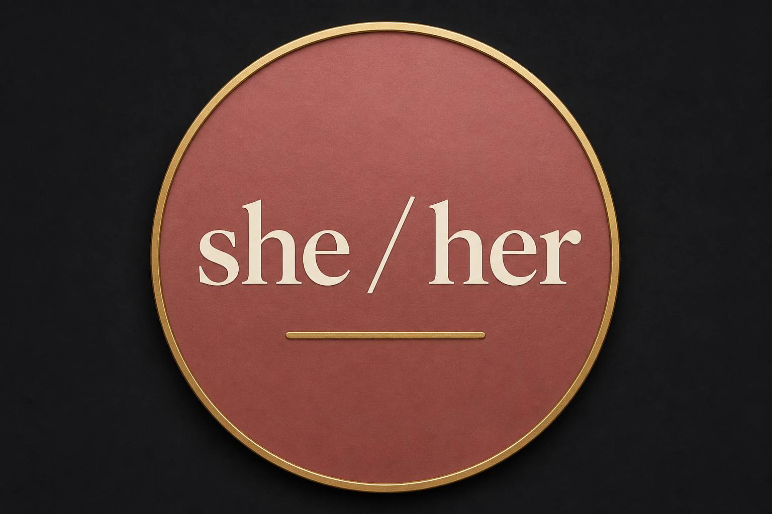 she / her