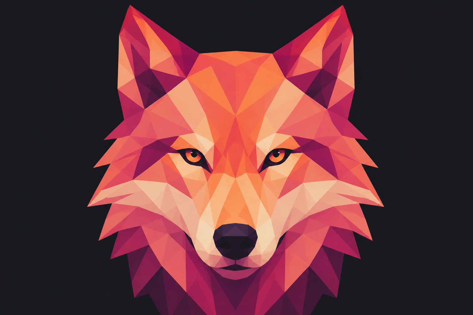 Sunset Wolf